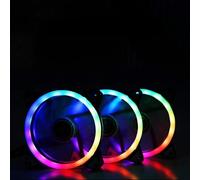 Pc Fans, 3 Pack RGB Cooler Cooling Fan Case Fans Computer Fan With Computer Case Fan Computer Case Fans For Computer Fan Set