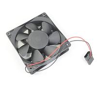 PC Fans high cfm 120mm fan 31mm/H2O air pressure 5500 RPM Rotations Per MInute mining fan 300 m3/h 175 CFM, 45dB Computer Fan Molex power connection server fan DFG12038B12DN 12038 12cmx3.8cm [not PWM]
