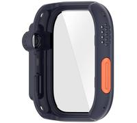 PC Full Coverage Smartwatch Integrated Toughened Glass Screen Protector Defense Hard Sleeve Case For Watch Fit 4 Smartwatch Accessory