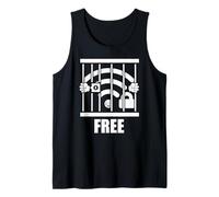 PC Funny Free Wireless Pc Nerd Geek Gift Computer Tank Top