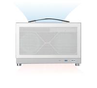 PC Host Enclosure: Desktop Cooling Box, Efficient Ventilation Frame, Modern , Sturdy Chassis, Quick Assembly Unit, Durable Hardware Structure | Ideal