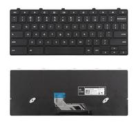 PC Laptop Replacement Parts US Version Laptop Keyboard with Power Button for Dell Chromebook 11 3180 3189 3190 3380 3300 3310 Accessories