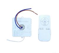 PC Material Fan Light Controller White Compact Design(Remote control)