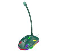 PC Microphone, PC Microphone - Condenser PC Microphone, USB Conference Microphone, Plug & Play, 360° Adjustable Gooseneck Design, Noise Reduction Technology