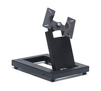 PC Monitor Stand 14 to 24 inch Full Motion Monitor Stand and Touch Screen Desk Stand with Folding Desk Steel Base TV Mounting, Height Adjustable Arm Mount Freestanding