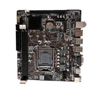 PC Motherboard, H61 Motherboard 1155 Pin DDR3 Supports -Core/Quad-Core I3 i5 and Other CPUs, Supports DNF -up M.2/DDR3 PC Motherboard Game - Versatile and Efficient PC Motherboard,