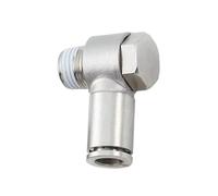 PC PB POC PL 4-16mm OD M5 M6 1/8" 1/4" 3/8" 1/2" BSP Copper Nickel Plating Push To Connect Pneumatic Air Fitting Quick Release(PH BSPT,8-02 (8MM-1L4)_TUBE TO THREAD)