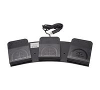 PC Pedal 3button USB Gaming footswitch for Multimedia Instruments