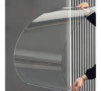 PC Polycarbonate Greenhouse Sheets 2mm Thick Transparent Sunlight Panels Rainproof Endurance Board Replacement Cladding 0.8x20m/2.62x65.6ft for Optimal Plant Growth