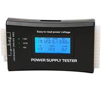 PC Power Supply Diagnostic LCD Computer Testing Device Computer 20/24 4/6/8 Pin Supply Tester for SATA, IDE, HDD, ATX, ITX, Byi Plug