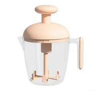 PC PP Hand Mixer Rotating Egg Beater PC PP Hand Mixer Rotating(Pink)