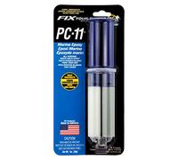 PC Products 10112 PC-11 Two-Part Marine Grade Epoxy Adhesive Paste, 1 oz Applicator Syringe, Off White