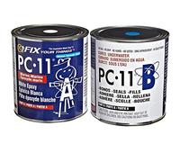 PC Products - 128114 PC-11 Two-Part Marine Epoxy Adhesive Paste, Off White, 8 lb in Two Cans