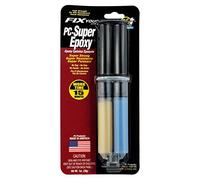 PC Products 16619 PC-SuperEpoxy Two-Part Epoxy Adhesive Paste, 1 oz Double Syringe, Translucent