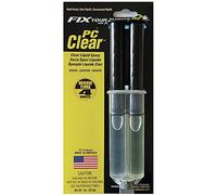 PC Products - 70147-2 PC-Clear Epoxy Adhesive Liquid, 1oz Double Syringe, 2-Pack, Clear 70147