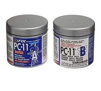 PC-Products PC-11 Epoxy Adhesive Paste, Two-Part Marine Grade, 1/2lb in Two Cans, Off White 80115