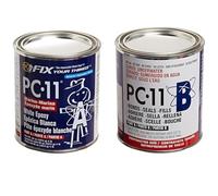 PC-Products PC-11 Epoxy Adhesive Paste, Two-Part Marine Grade, 4lb in Two Cans, Off White 640111