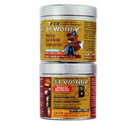 PC Products PC-Woody Wood Repair Epoxy Paste, Two-Part 6 oz in Two Cans, Tan 083338