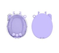 PC Protective Cover Suitable for Tamagotchi Connection Game Console Transparent Protective Cover Dustproof and Anti-Collision Accessory (Purple)