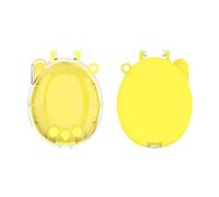 PC Protective Cover Suitable for Tamagotchi Connection Game Console Transparent Protective Cover Dustproof and Anti-Collision Accessory (Yellow)