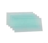 PC Protective Film for Welding Helmet, Anti-Spatter Transparent Lens Cover for Auto-Darkening Helmets, Pack of 5, Compatible with Argon Weld(97 * 50MM)
