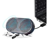 PC Speaker, USB Speaker - Multimedia Plug-In Portable Speaker | Practical USB Powered Small PC Speaker Portable Sound for Travel, Home Office
