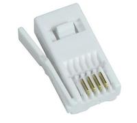 PC Supplies Limited PCSL Brand - Premium BT431A Plug - 5 Pack - BT 4 Pin Telephone Crimp Plug/Connector