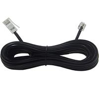 PC Supplies Limited PCSL Brand - RJ11 / RJ12 to BT Plug - 1m White - Replacement Cable for Siemens, including GIGASET Dect Phones
