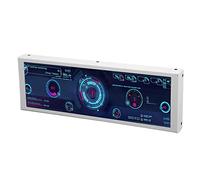 Pc Temp Monitor Sensor Panel Case Metal Monitor Panel for Ips Secondary Screen Chassis Ips Display, in Dash Navigation