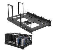 PC Test Bench Open Air Frame Set, Open Case Set, ATX Pc Case, Vertical Overclocking Open Steel Frame Chassis Rack, TX Motherboard Test Bench Open Air Computer Case, Good Heat Dissipation