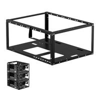 PC Test Bench, Open Air PC Case, Open Frame Computer Chassis, Techbench Server Rack Mount PC Case for ETAX ATX MATX ETAX X79 X99 Micro ATX Motherboards (Stackable)