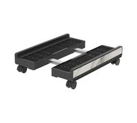 PC Tower Stand - Moisture Control, Computer Tower Stand With 4 Rolling Caster Wheels, Mobile CPU Stands | Portable PC Floor Stands For Workplace Laptop Printer Monitor Game Room Storage Floor