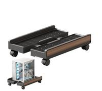PC Tower Stand - Moisture Control, Computer Tower Stand With 4 Rolling Caster Wheels, Mobile CPU Stands | Portable PC Floor Stands For Workplace Laptop Printer Monitor Game Room Storage Floor