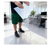 PC Transparent Durable Panel Polycarbonate Sheets Roof Sheets Suitable for Greenhouses, Gardens, and Replacing Roof Skylights(0.6x6m/1.97x19.68ft)