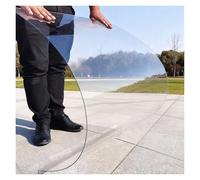 PC Transparent Durable Panel UV Protection Rain Pergola Roof Panels Suitable for Greenhouse Roof Panels, Building Roofs, and Corridor Roofs(0.6x1m/1.97x3.28ft)