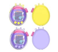 PC Transparent Protective Cover Suitable for Tamagotchi Paradise Game Console dustproof and Anti-Collision Accessory (Yellow)