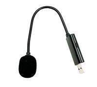 PC USB Microphone For Conferencing Games Chat Omnidirectional USB Laptop With Switchs9inch Cable Portable