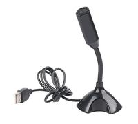 PC USB Microphone - Professional USB Omnidirectional Auto Pairing | High Resolution Capacitor with Noise Cancelling, Adjustable Tripod Ideal for Musi Recording