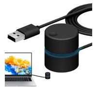 PC Volume Control - 3.5 x 3.5 x 3.8 cm Non-Slip Multimedia Controller, Easy Rotating, Lightweight, Compact Design | Scenario Use Desktop for Computer Game Home Office Stu