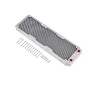 PC Water Cooling Radiator 18 Tubes Computer Aluminum Radiator Heat Exchanger Heatsink G1/4 Thread 240mm 360mm Optional(360mm)