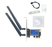 PC WiFi Adapter, WiFi Dual Band 2.4G/5G PCI-E Bluetooth 4.0 Adapter for Desktop PC Win7, Win8, Win10, Win11
