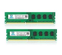 PC3 PC3L 12800U DDR3 DDR3L 1600 MHz 16GB Kit (8GBx2) UDIMM RAM 2Rx8 1.35V/1.5V 240-Pin Non-ECC Unbuffered Dual Rank Desktop Memory