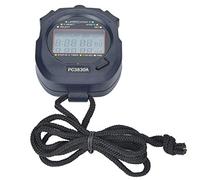 PC3830A Sports Stopwatch Countdown Timer 30 Memory Stopwatch with LCD Display for Timekeeping and Calendar (0.01