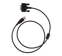 PC40 Programming Cable for Hytera RD620 RD980, USB Walkie Talkie Programming Cable, Easy to Use Frequency Writer with Durable ABS Material, Compatible with Mobile Radio Program