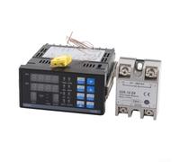 PC410 Digital Temperature Control Panel for BGA Soldering Station, PID Thermostat with RS232 Interface, 8-Segment Curve Program, K-Type Thermocouple, (with relay)