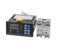 PC410 Digital Temperature Controller for BGA Rework Station - PID Self-Tuning, RS-232 Communication, K-Type Thermocouple Input, 8-Segment Curve Control with Relay