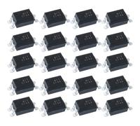 PC817 Dip-4 Mounting Transistor Output Optocoupler In-Line for Computer Terminals Time (20 Pieces)