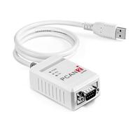 PCAN-USB Compatible with German Original PEAK Model IPEH-002022/002021(Upgraded to black extension cable, please do not purchase if you mind.)