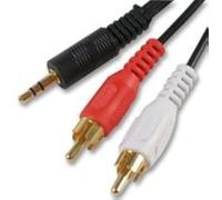 PCArena 3.5mm Jack to 2 x RCA Phono Stereo Audio Cable 3m Lead