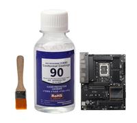 PCB Board Paint - 100ML Clear Protective Potting Sealer, Waterproof Quick-dry Clear PCB Board Repair With Brush | Friendly Coating For Insulating Bonding Electronic Components Led Lights Terminal